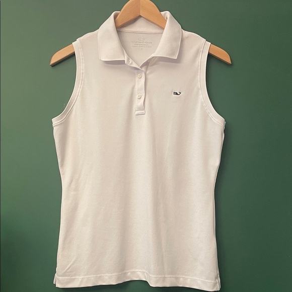 Vineyard Vines Performance Womens S Classic White Golf Tank Top - Picture 1 of 6